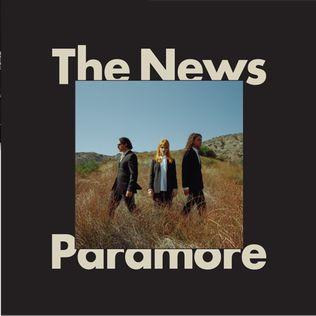 Portada del álbum "The News", de Paramore