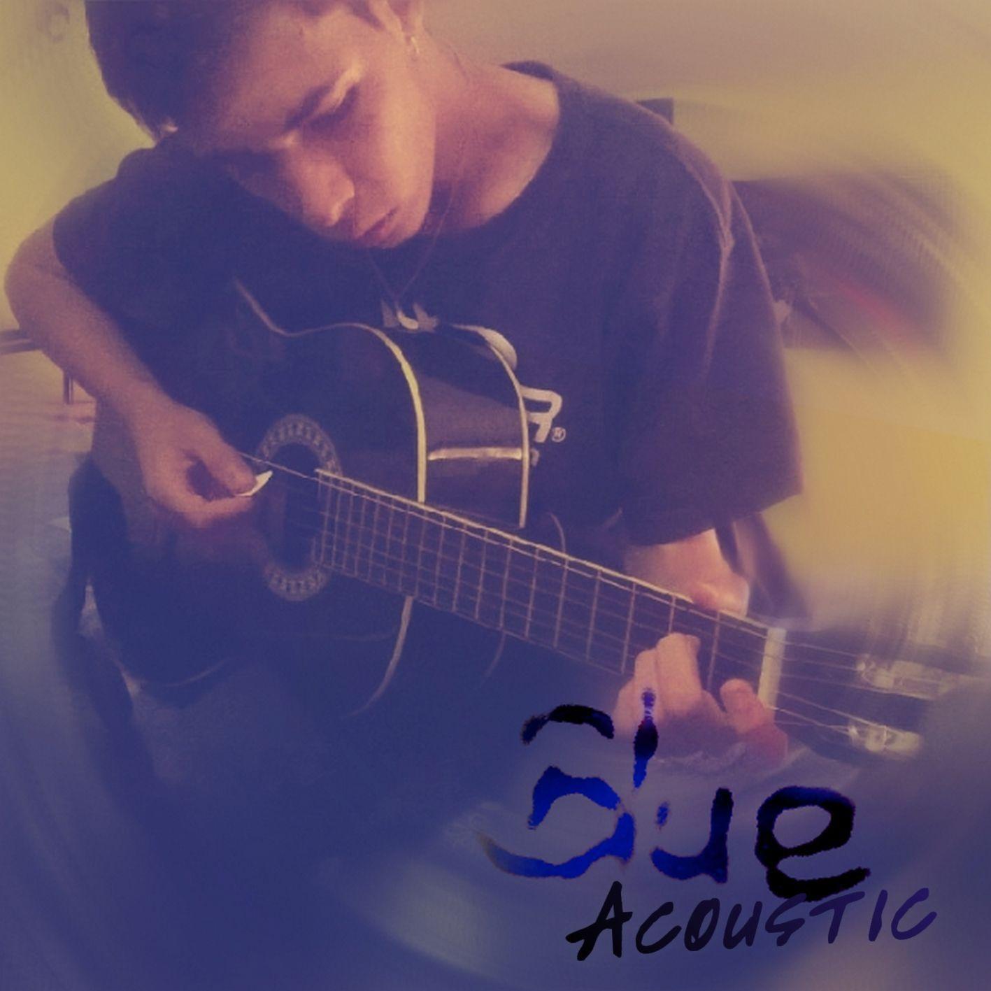 Portada de Álbum "Blue Acoustic", de Raphael Drew Boltman