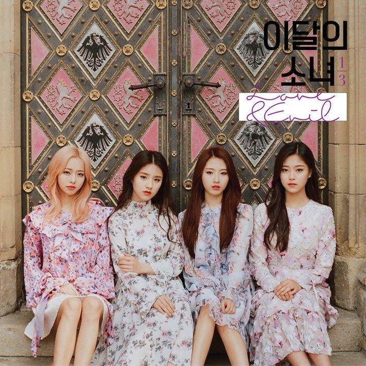 Album cover of "Love & Evil" by Loona 1/3