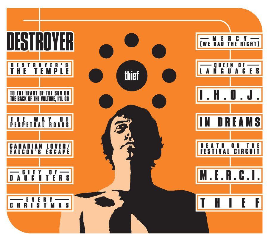 Capa do álbum "Thief", de Destroyer