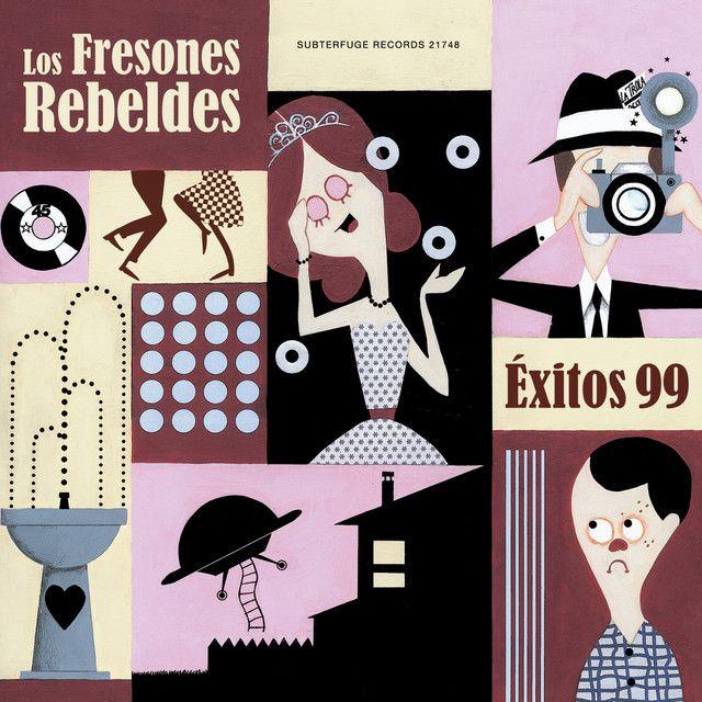 Capa do Álbum "Éxitos 99", de Fresones Rebeldes