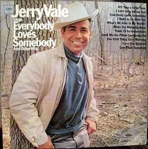 Portada de Álbum " Sings Everybody Loves Somebody And Other Hits", de Jerry Vale