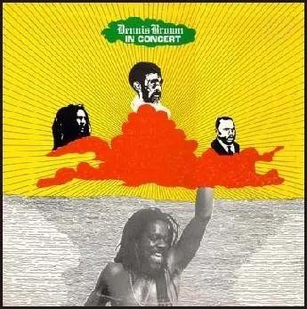 Capa do álbum "In Concert", de Dennis Brown