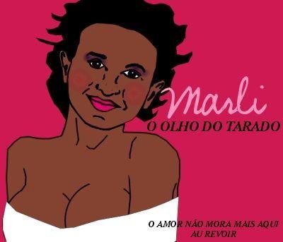 Portada del álbum "O Olho do Tarado", de Marli