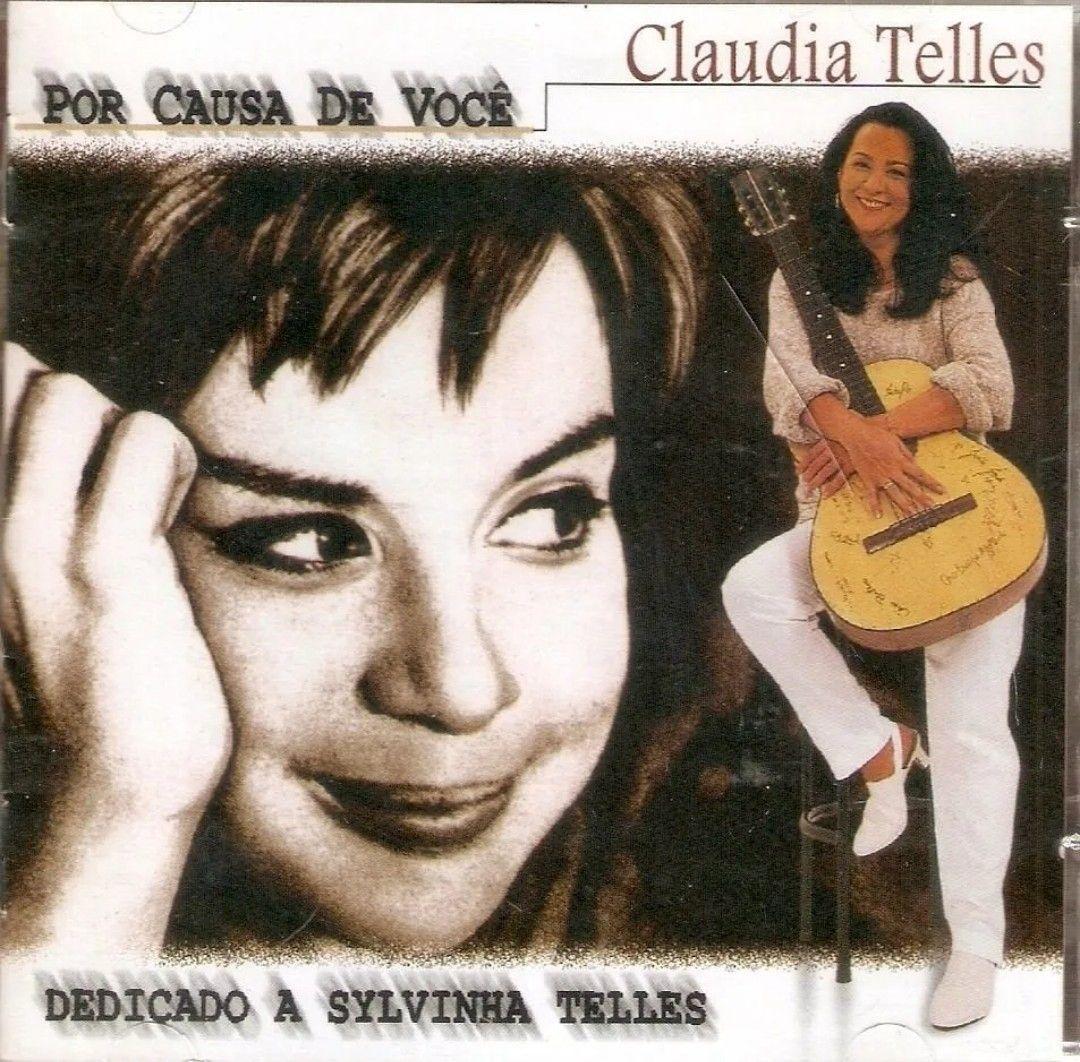 Portada de Álbum "Por Causa de Você: Dedicado a Sylvinha Telles", de Claudia Telles