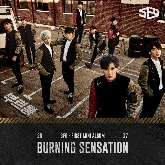 Portada de Álbum "Burning Sensation - The First Mini Album", de SF9