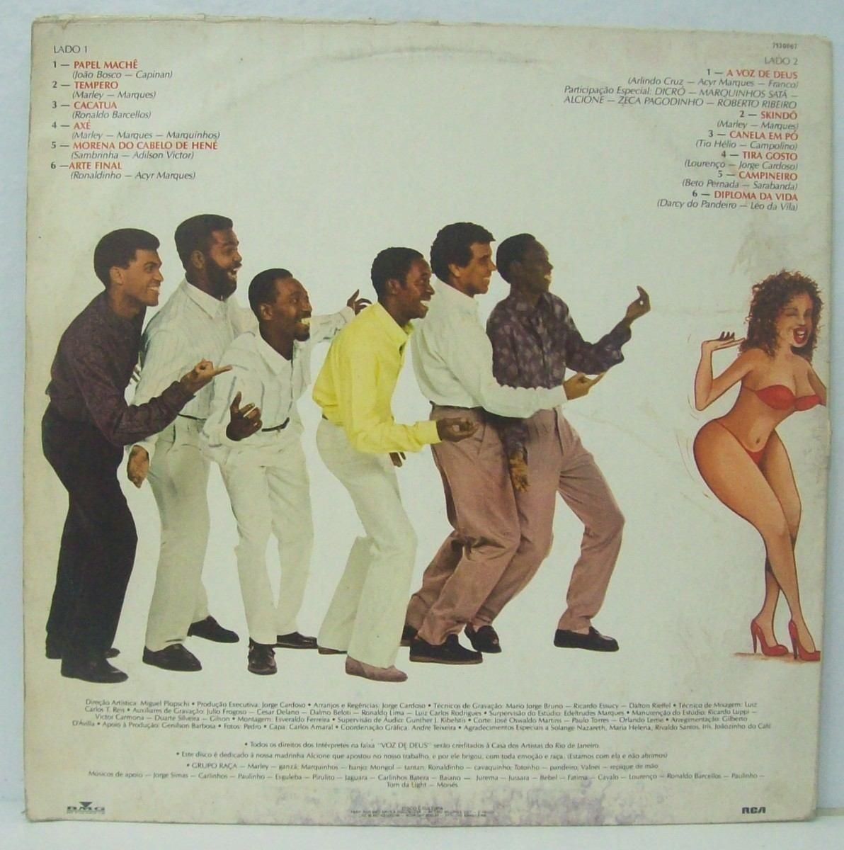 Portada de Álbum "Tempero", de Grupo Raça