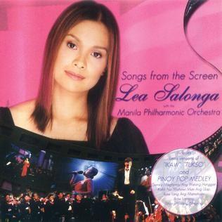 Album cover of "Songs From The Screen" by Lea Salonga