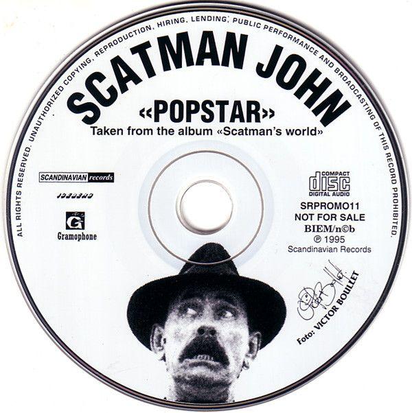 Portada de Sencillo/EP "Popstar", de Scatman John