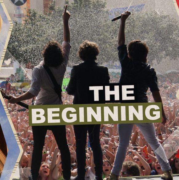 Capa do álbum "THE BEGINNING", de Jonas Brothers