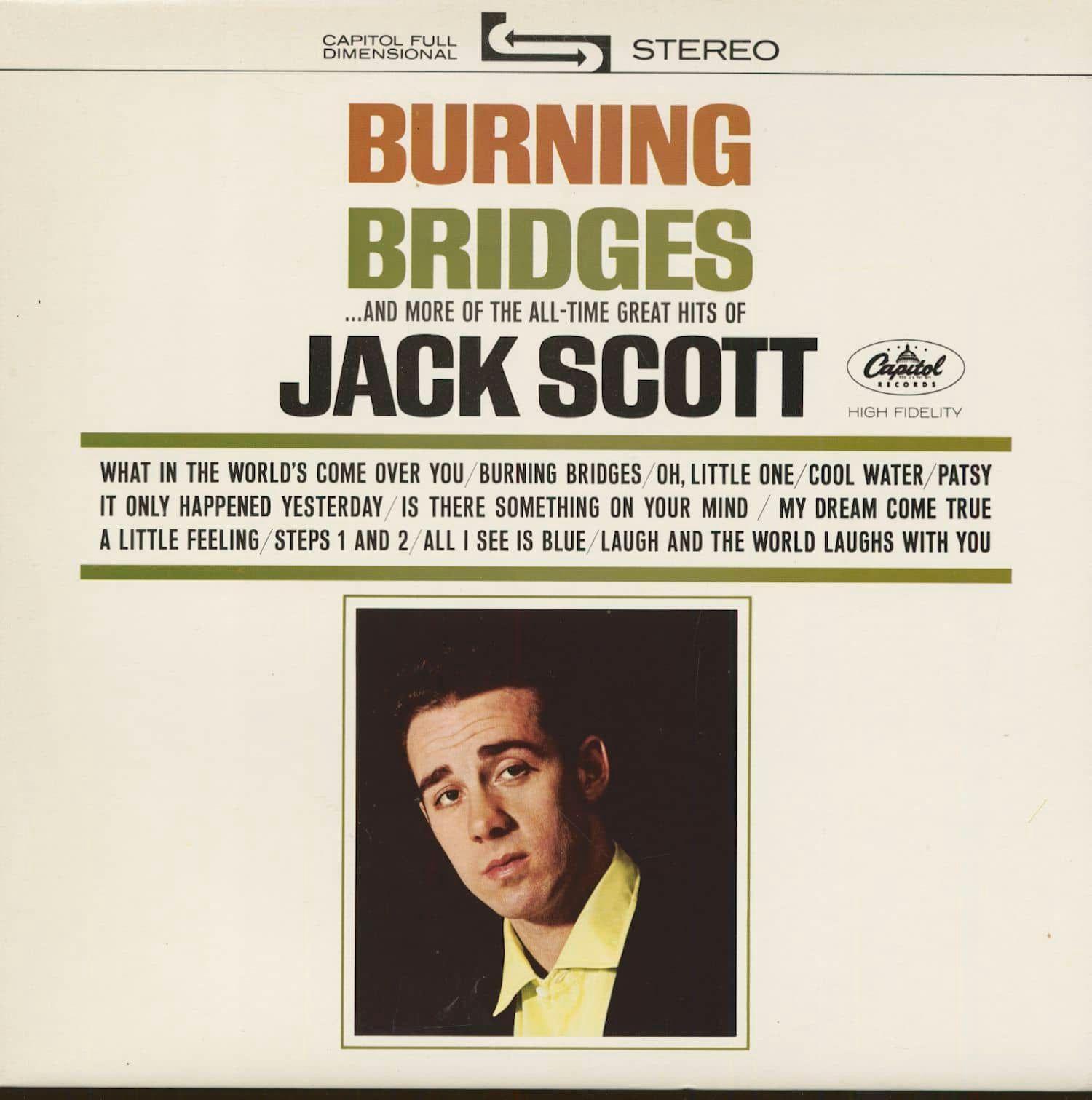 Portada de Álbum "Burning Bridges", de Jack Scott