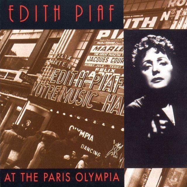 Capa do Álbum "Édith Piaf At The Paris Olympia", de Édith Piaf