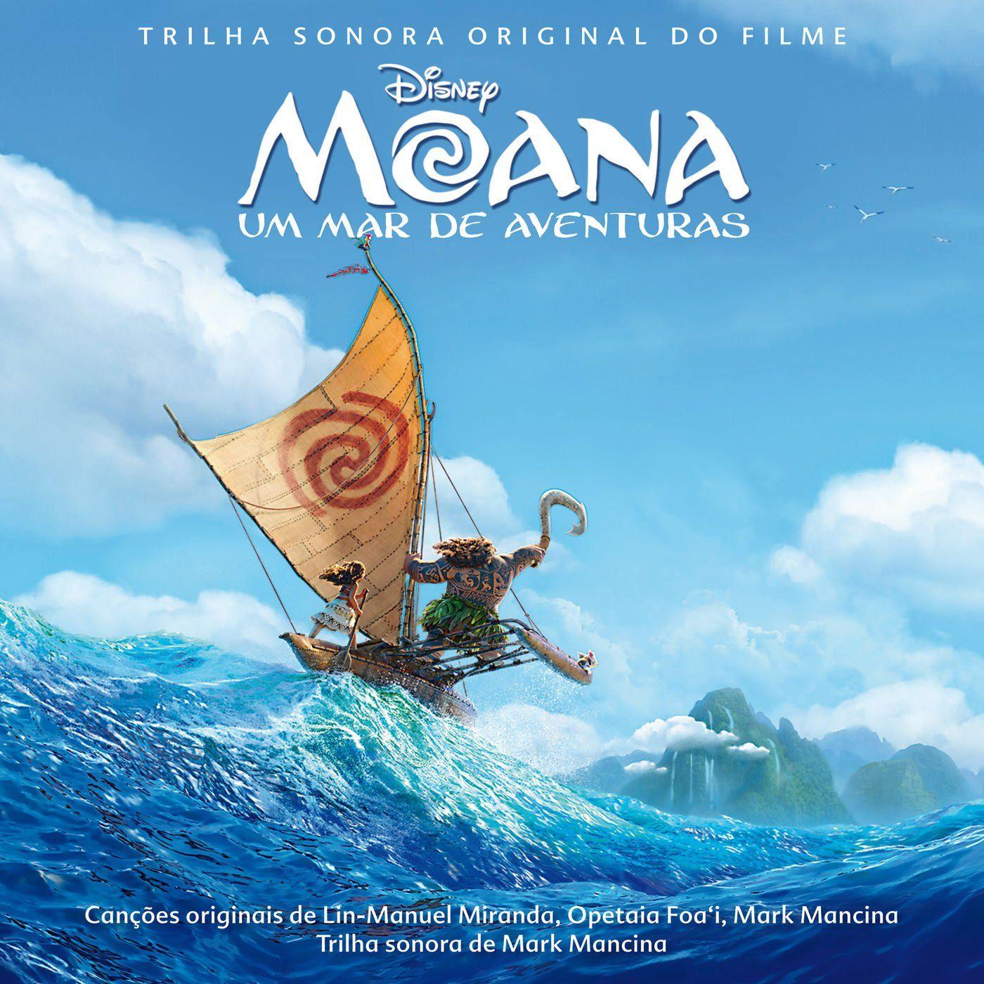Portada de Álbum "Moana: Um Mar de Aventuras (Trilha Sonora Original em Português)", de Moana