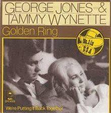 Portada de Álbum "Golden Ring", de Tammy Wynette