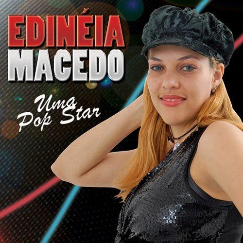 Portada de Álbum "Uma Pop Star", de Edinéia Macedo