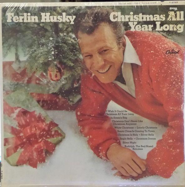 Portada de Álbum "Christmas All Year Long", de Ferlin Husky