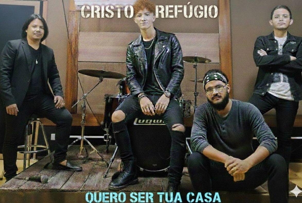 Portada de Álbum "Quero Ser Tua Casa", de Banda Cristo Refúgio