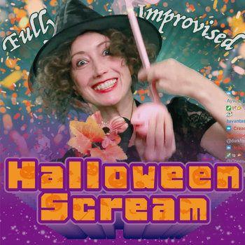 Capa do álbum "Halloween Scream (Live Improv)", de Elizaveta