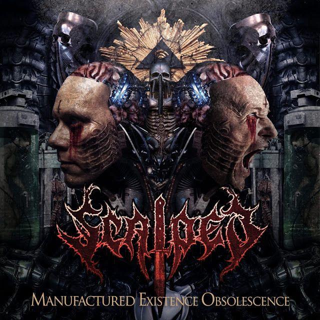 Capa do Álbum "Manufactured Existence Obsolescence", de Scalped