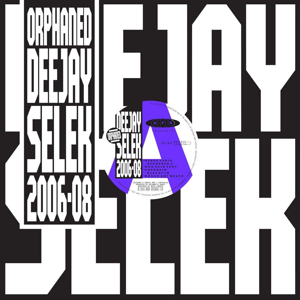Portada del álbum "Orphaned Deejay Selek 2006-08", de Aphex Twin