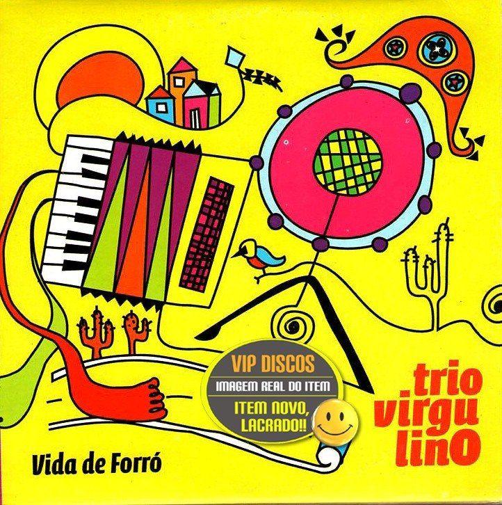 Portada de Álbum "Vida de Forró", de Trio Virgulino