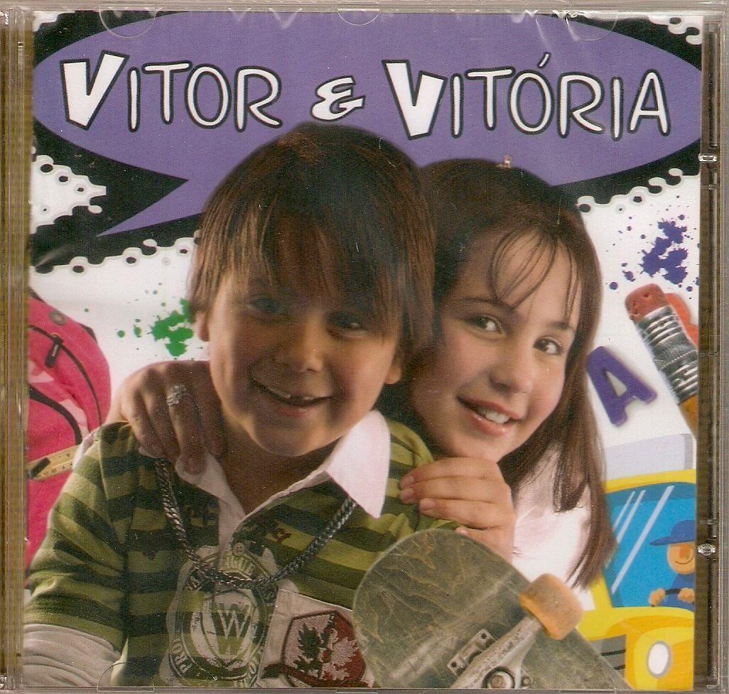 Capa do Álbum "Coisa de Criança", de Vitor e Vitoria