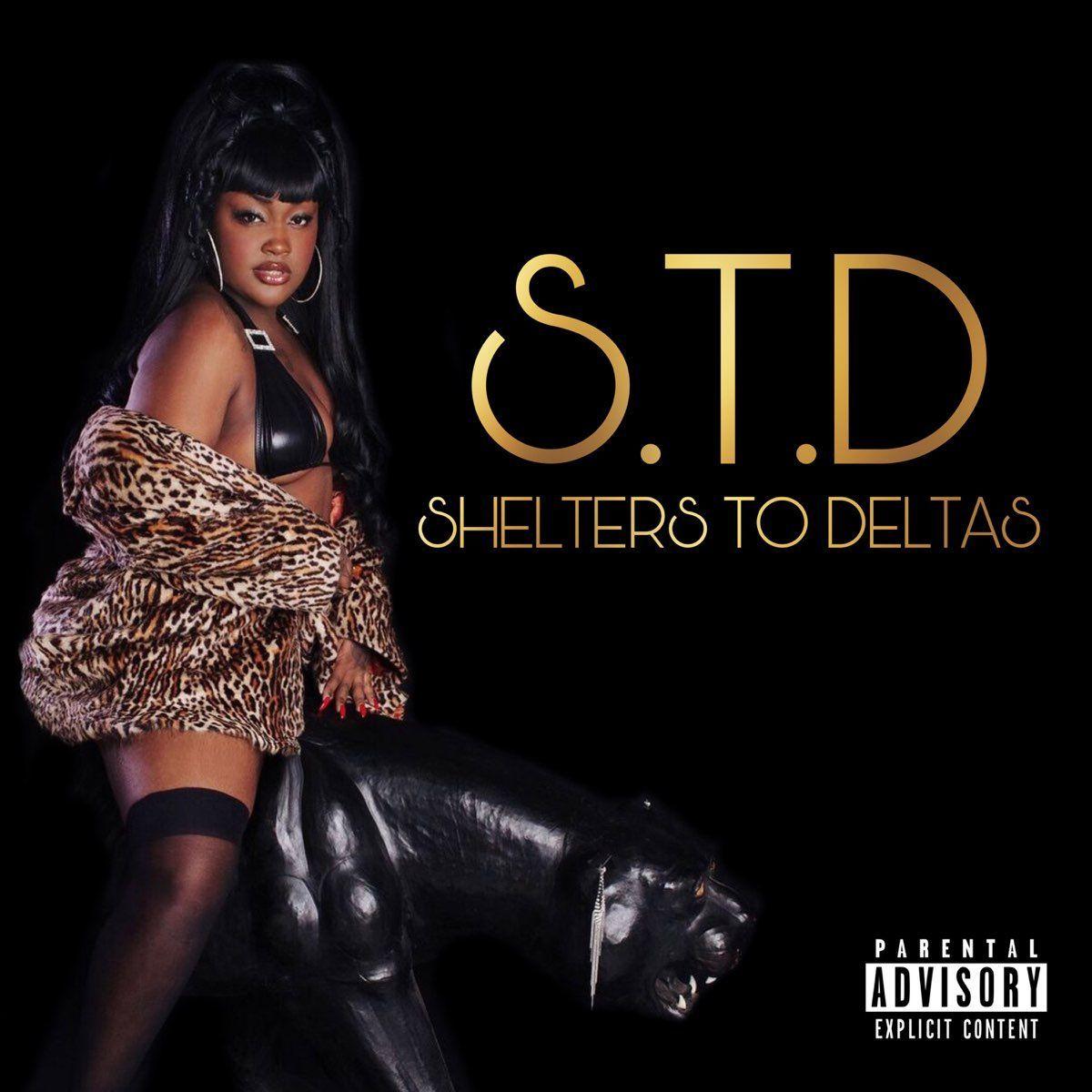 Portada del álbum "S.T.D", de cupcakKe
