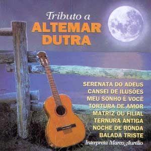 Album cover of "Tributo a Altemar Dutra" by Marco Aurélio