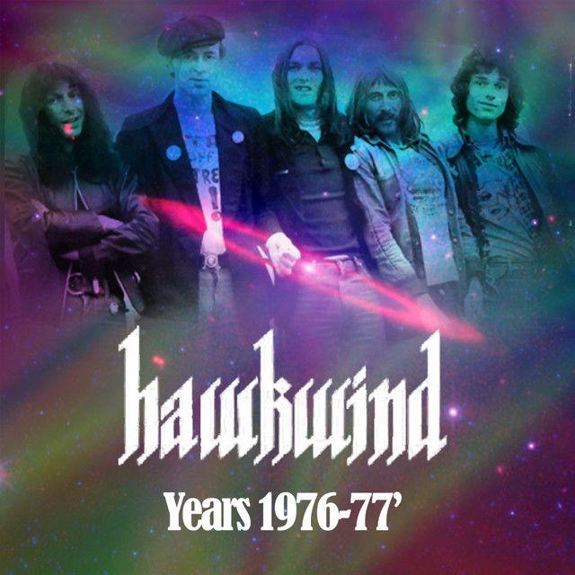 Capa do álbum "Hawkwind Years 1976-77", de Hawkwind