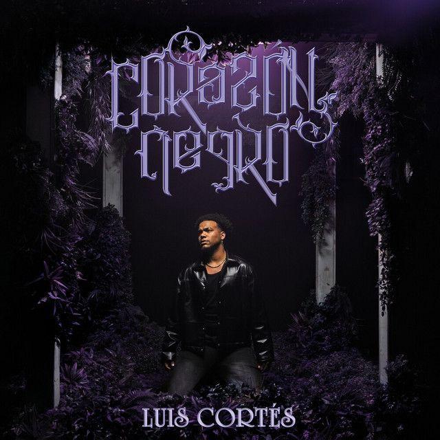 Portada de Álbum "Corazón Negro", de Luis Cortés