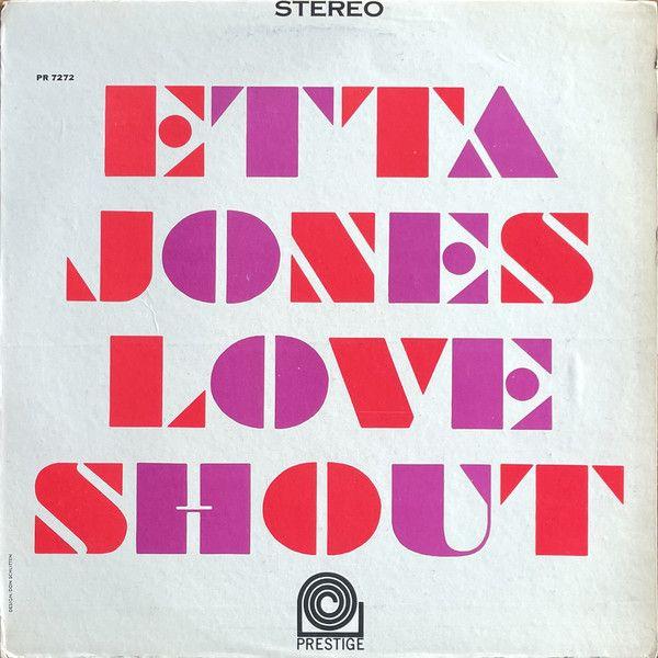 Capa do álbum "Love Shout", de Etta Jones