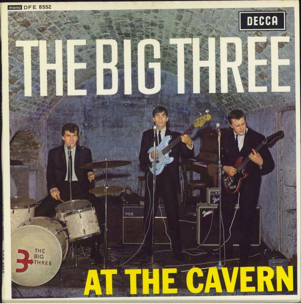 Capa do Single/EP "At The Cavern", de The Big Three