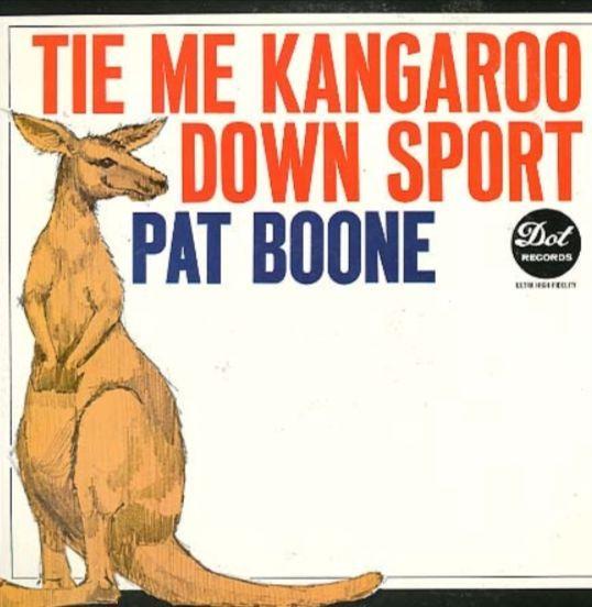 Capa do álbum "Tie Me Kangaroo Down Sport", de Pat Boone