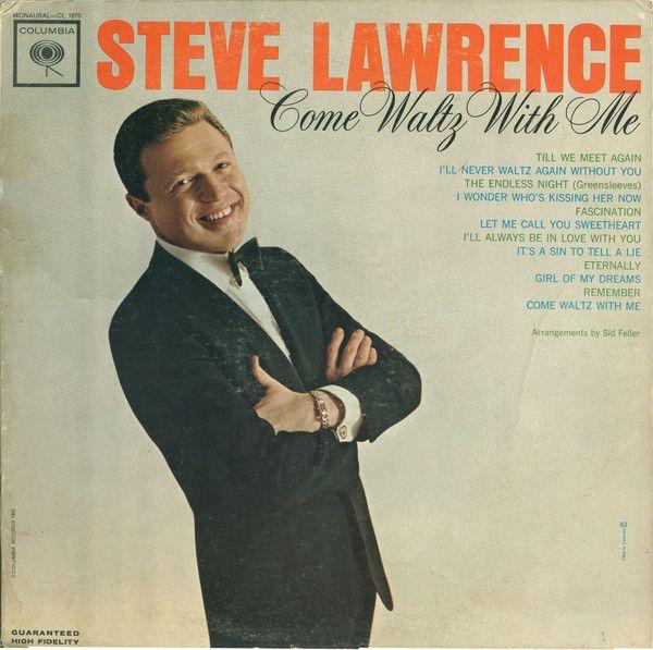 Capa do Álbum "Come Waltz With Me", de Steve Lawrence