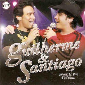 Album cover of "Ao Vivo Em Goiânia" by Guilherme & Santiago
