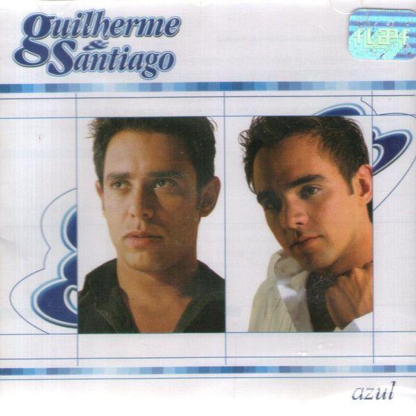 Portada del álbum "Azul", de Guilherme & Santiago