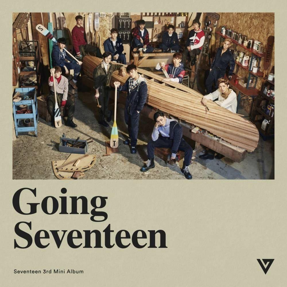 Capa do Álbum "Going Seventeen", de SEVENTEEN