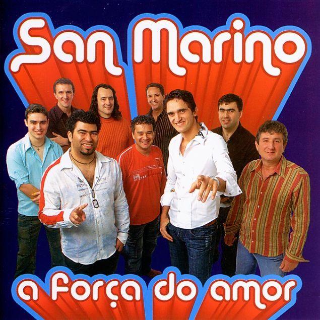 Portada de Álbum "A Força do Amor", de San Marino
