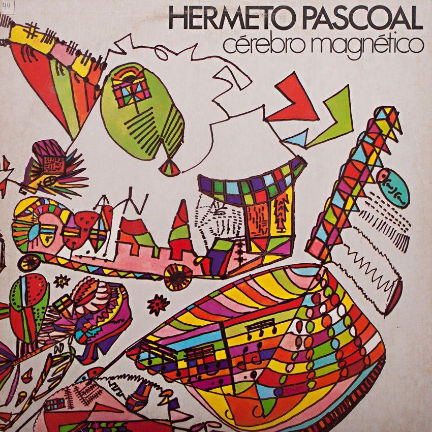 Portada de Álbum "Cérebro Magnético", de Hermeto Pascoal