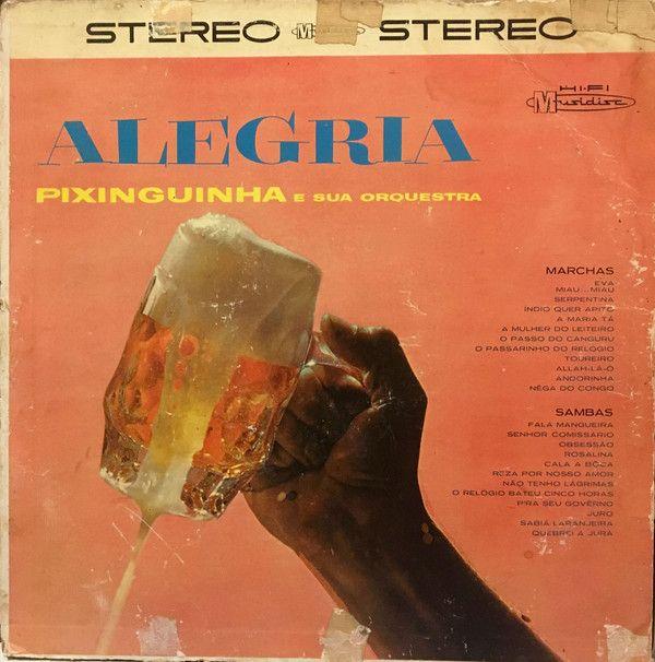 Portada de Álbum "Alegria", de Pixinguinha