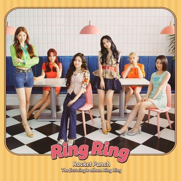 Portada de Sencillo/EP "Ring Ring", de Rocket Punch