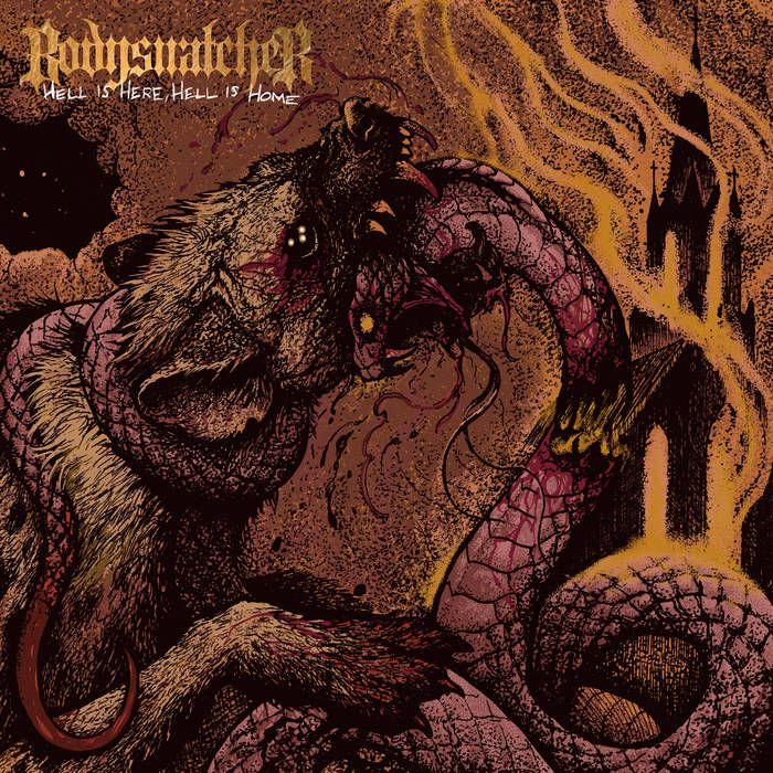 Capa do álbum "Hell Is Here, Hell Is Home", de Bodysnatcher