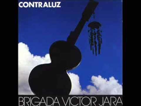 Portada de Álbum " Contraluz", de Brigada Victor Jara