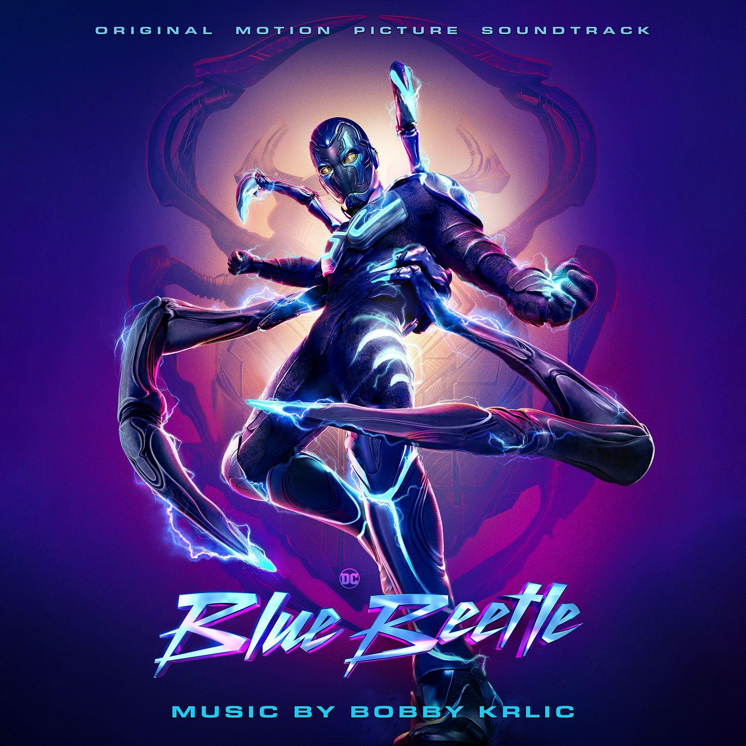 Capa do Álbum "Blue Beetle (Original Motion Picture Soundtrack)", de Bobby Krlic