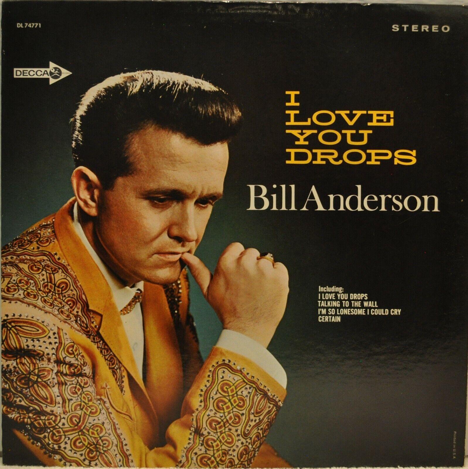 Capa do álbum "I Love You Drops", de Bill Anderson