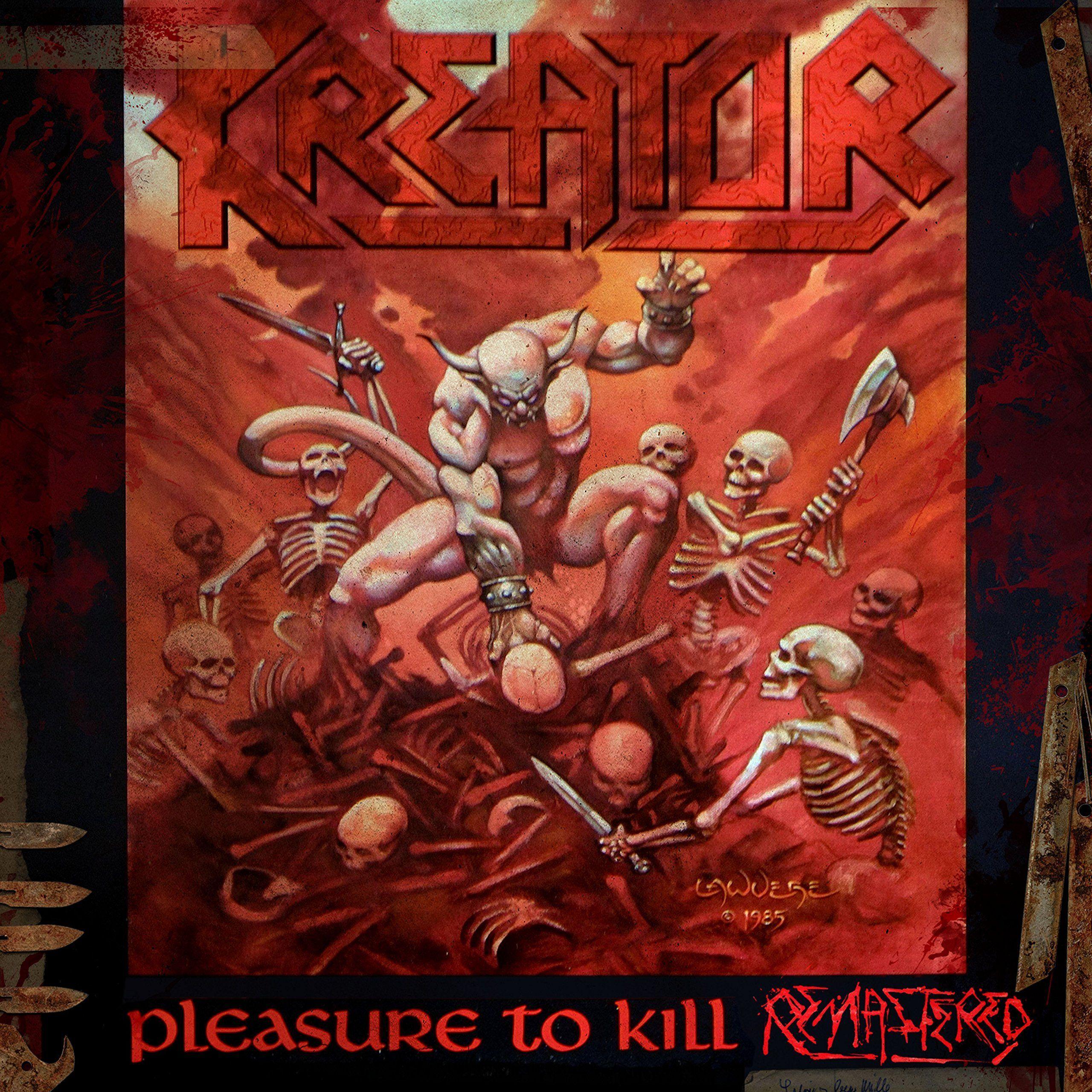 Portada de Álbum "Pleasure To Kill", de Kreator