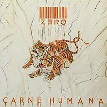 Capa do Álbum "Carne Humana", de Zero (BR)