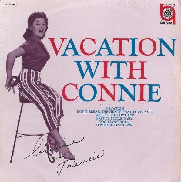 Portada del álbum "Vacation With Connie", de Connie Francis