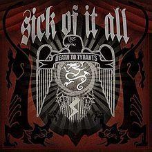 Portada de Álbum "Death To Tyrants", de Sick Of It All