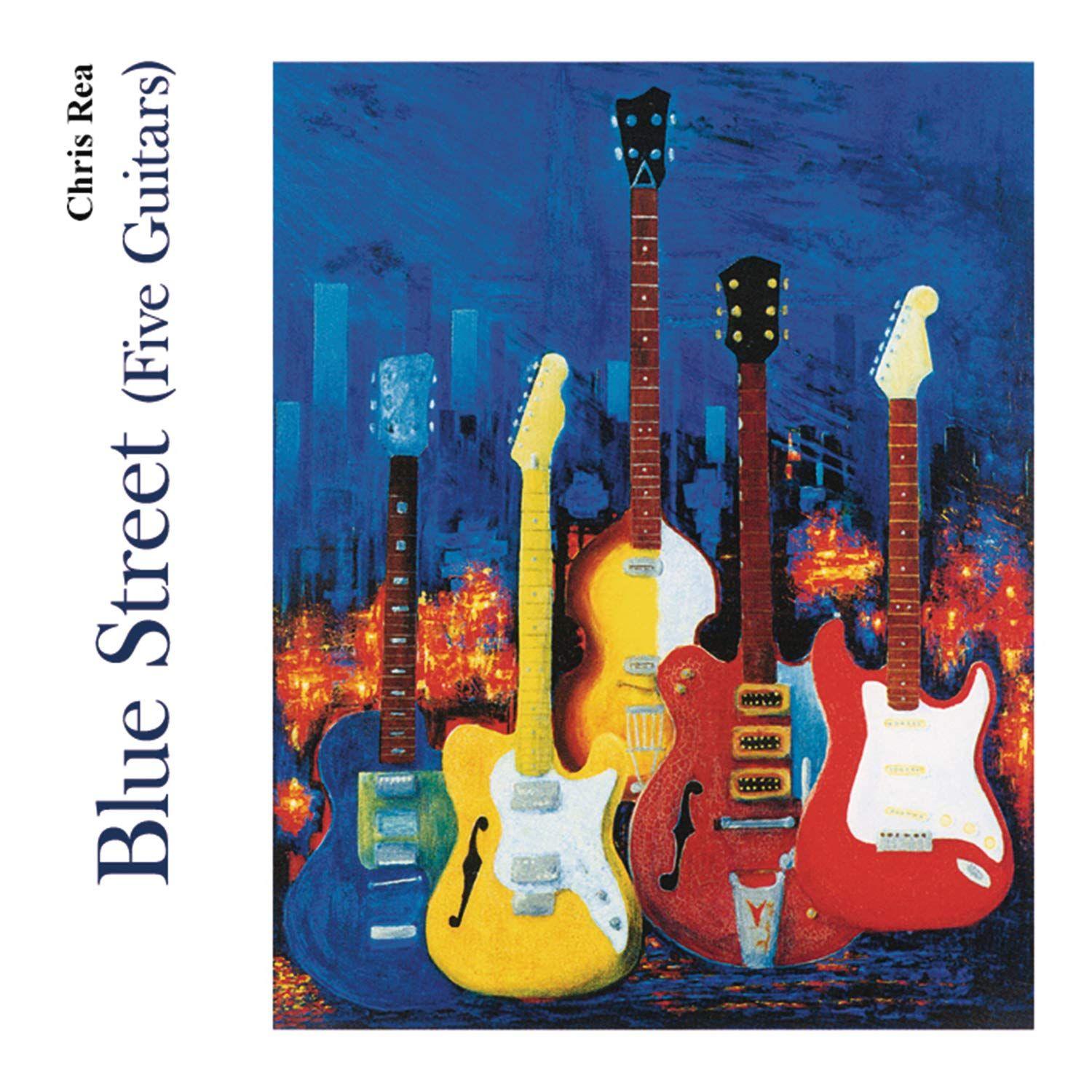 Portada de Álbum "Blue Street (Five Guitars)", de Chris Rea